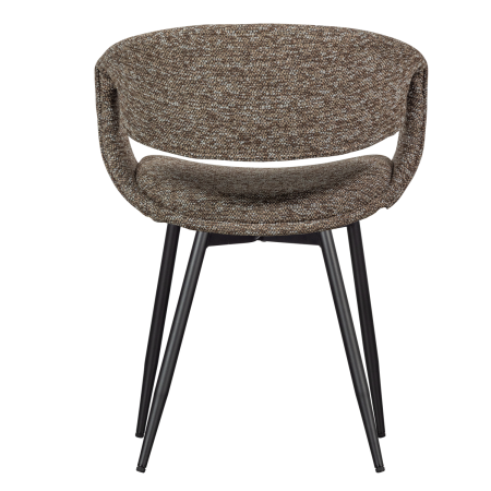 Scaun dining Yossi, poliester, maro, 78 x 57 x 57 cm, WOOOD 377505-BZ [4]