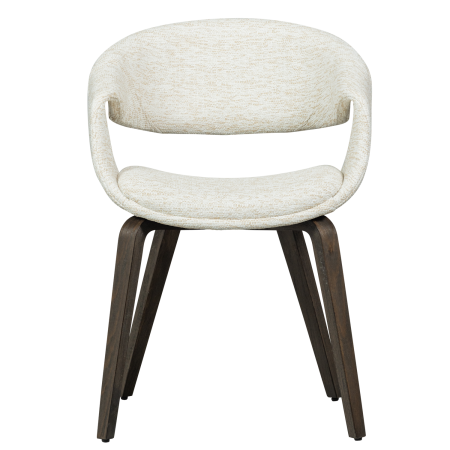 Scaun dining Yossi, poliester, natur, 78 x 57 x 57 cm, WOOOD 377505-ND [2]