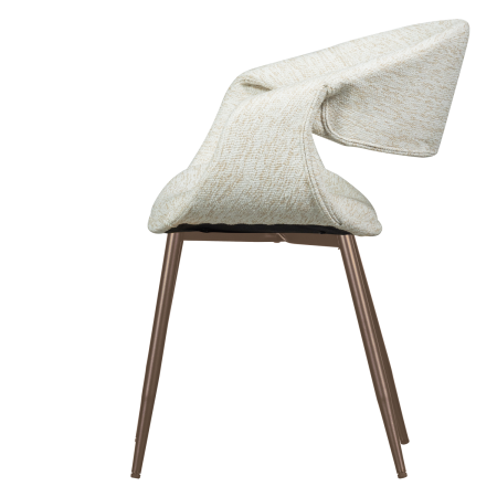 Scaun dining Yossi, poliester, natur, 78 x 57 x 57 cm, WOOOD 377505-NK [3]