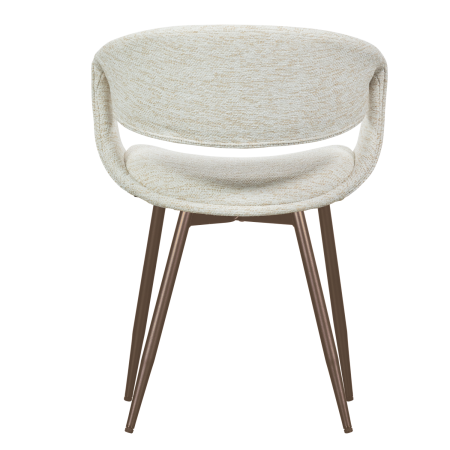 Scaun dining Yossi, poliester, natur, 78 x 57 x 57 cm, WOOOD 377505-NK [4]