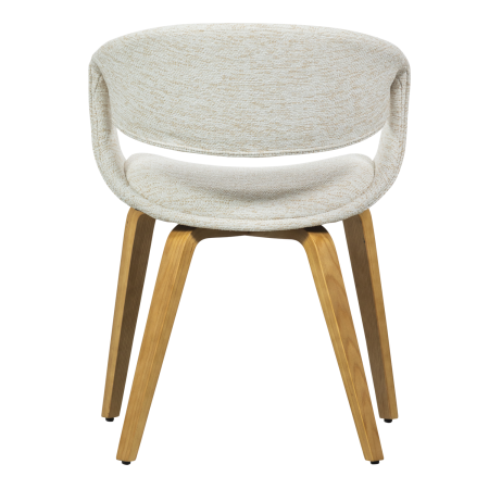 Scaun dining Yossi, poliester, natur, 78 x 57 x 57 cm, WOOOD 377505-NN [4]