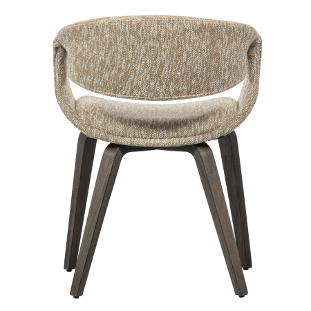 Scaun dining Yossi, poliester, nisipiu, 78 x 57 x 57 cm, WOOOD 377505-ZD [4]