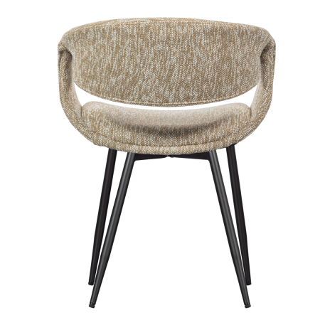Scaun dining Yossi, poliester, nisipiu, 78 x 57 x 57 cm, WOOOD 377505-ZZ [4]
