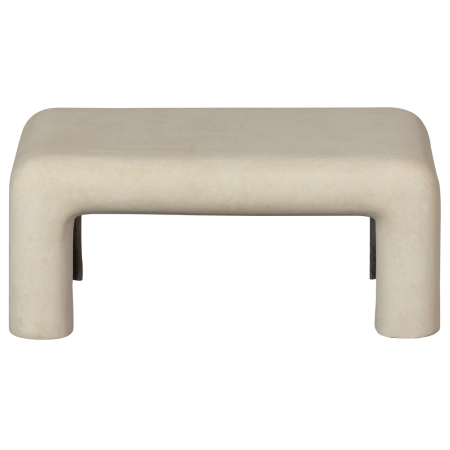 Set 2 masute de cafea Stani, argila armata cu fibra de sticla, natur, 40 x 92 x 42 cm, WOOOD 374006-N [3]