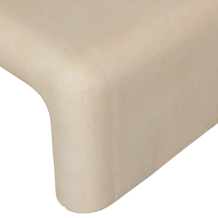 Set 2 masute de cafea Stani, argila armata cu fibra de sticla, natur, 40 x 92 x 42 cm, WOOOD 374006-N [7]