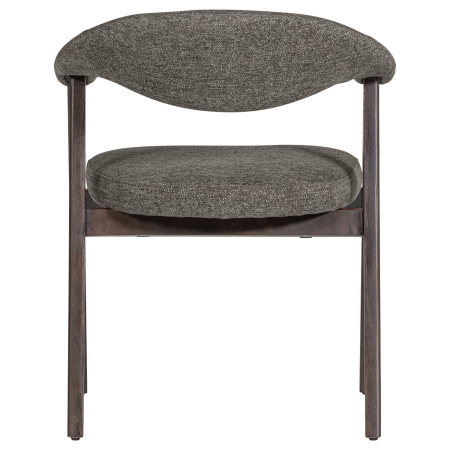 Set 2 scaune dining Avar, tesatura, gri, 77 x 60 x 60 cm, WOOOD 377990-G [5]