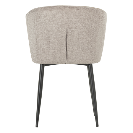 Set 2 scaune dining Luse, catifea, bej, 84 x 57 x 61 cm, WOOOD 377986-B [5]