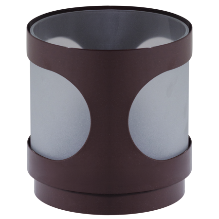 Set 2 sfesnice Tavo, metal, maro, 20 x 15 x 15 cm, WOOOD 377935-B [6]