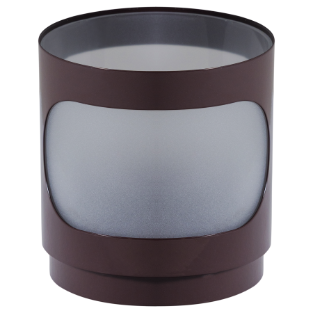 Set 2 sfesnice Tavo, metal, maro, 20 x 15 x 15 cm, WOOOD 377935-B [5]