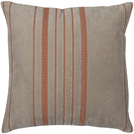 Set 3 perne decorative Aziz, bumbac, maro, 45 x 45 x 10 cm, WOOOD 377563-BN [6]