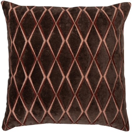 Set 3 perne decorative Aziz, bumbac, maro, 45 x 45 x 10 cm, WOOOD 377563-BN [4]