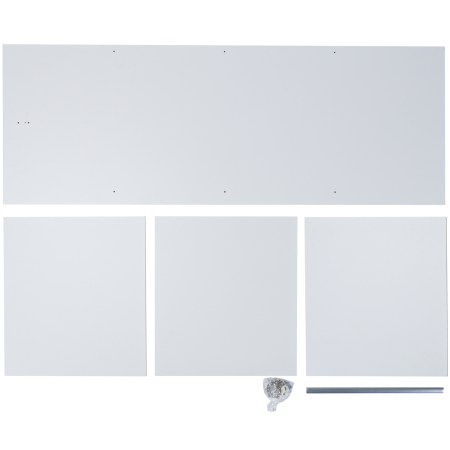 Set rafturi pentru dulap Connect/Lock, melamina, alb, WOOOD 360307-GOW [2]