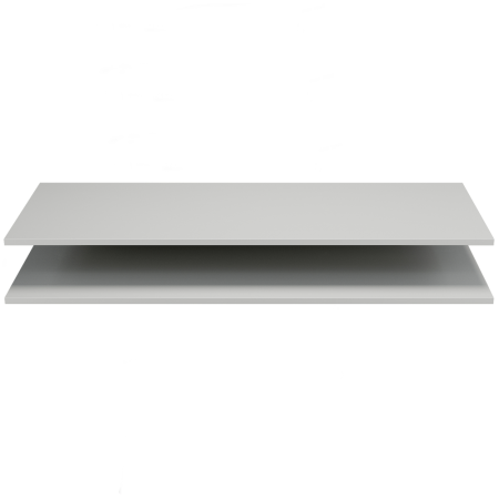 Accesorii Diverse - Set rafturi pentru dulap Organize, MDF, gri ceata, WOOOD 800892-M