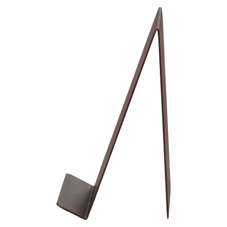 Suport pentru carti Brook, metal, maro inchis, 24 x 19 x 14 cm, WOOOD 377227-D [4]