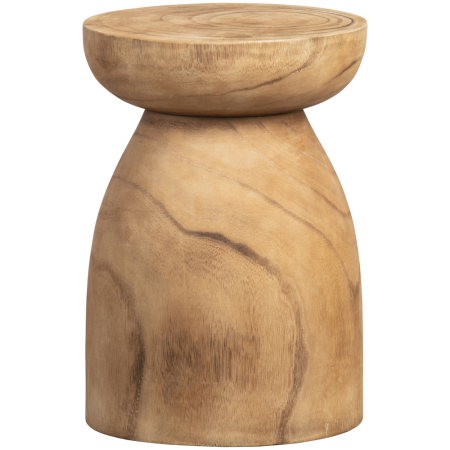 Taburete - Taburet Bink, Paulownia, natur, 40 x 28 x 28 cm, WOOOD 377151-N