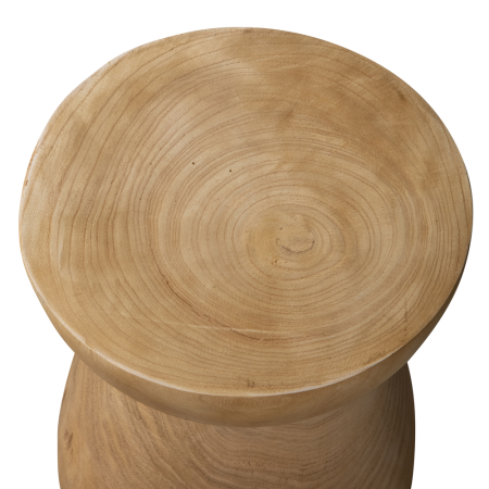 Taburet Bink, Paulownia, natur, 40 x 28 x 28 cm, WOOOD 377151-N [3]