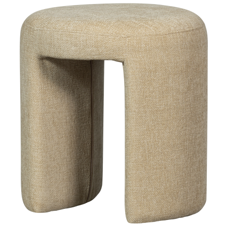 Taburete - Taburet Charlie, tesatura, natur, 47 x 45 x 45 cm, WOOOD 374079-N