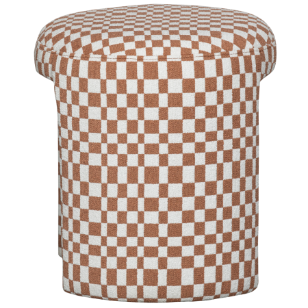 Taburet Charlie, tesatura, portocaliu, 47 x 45 x 45 cm, WOOOD 374079-O [4]