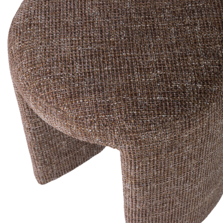 Taburet Charlie, tesatura, roz antichizat, 47 x 45 x 45 cm, WOOOD 374979-R [4]
