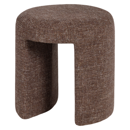 Taburete - Taburet Charlie, tesatura, roz antichizat, 47 x 45 x 45 cm, WOOOD 374979-R