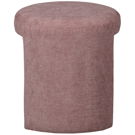 Taburet Charlie, tesatura, roz pudrat, 47 x 45 x 45 cm, WOOOD 374079-B [4]