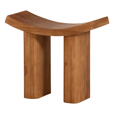 Taburete - Taburet Japan, Paulownia, natur, 45 x 50 x 25 cm, WOOOD 801148-N