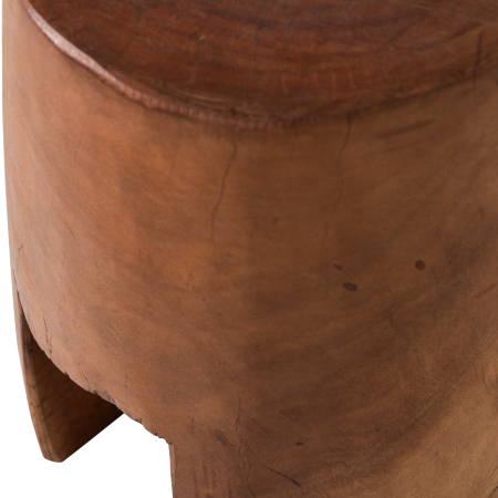 Taburet Viri, lemn, natur, 25 x 22 x 22 cm, WOOOD 377852-N [6]