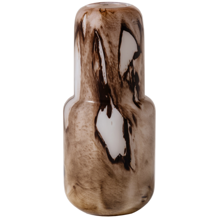 Vaza decorativa Monika, sticla, maro, 36 x 16 x 16 cm, WOOOD 377574-B [3]