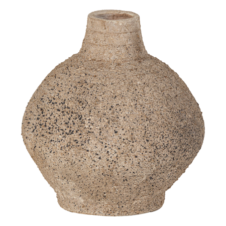 Vaza decorativa Sive, argila, nisipiu, 25 x 22 x 22 cm, WOOOD 377851-Z [4]