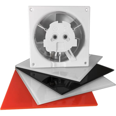 Ventilatoare - Ventilator axial DRIM cu timer, 11W, IPX4, ABS, alb, Dablerom 25-01-062