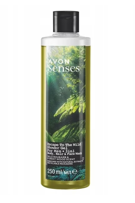 Gel de dus 3 in 1 pentru barbati, Avon, 250 ml [1]