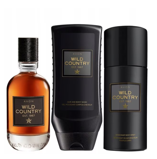 Set parfum, Avon, Wild Country, 75/150/250 ml [1]