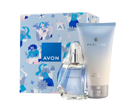 SETURI CADOU - Cutie cadou Perceive pentru Ea - Apa e parfum 50 ml si Lotiune de corp 150 ml, Avon, 200 ml