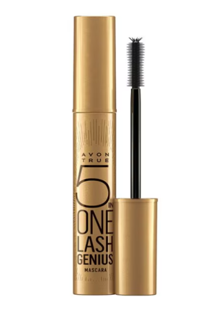 Cosmentice&Ingrijire Personala - Mascara 5 in 1 One Lash Genius, Avon, Blackest Black