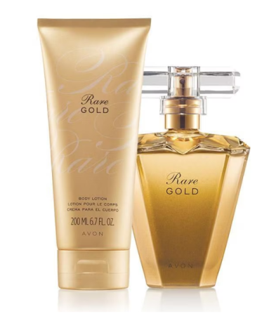 SETURI CADOU - Set RARE GOLD- Apa de parfum 50 ml, si Lotiune corp 150 ml