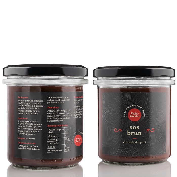 Sos barbecue din prune dulce 300g – Cămara Ta [2]