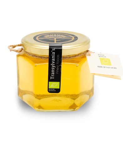 MIERE & DULCIURI NATURALE - miere-de-salcam-bio-350g-transylvanias-finest-food