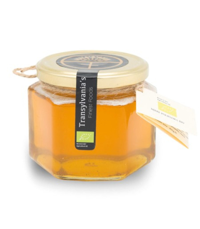MIERE & DULCIURI NATURALE - miere-poliflora-bio-350g-transylvanias-finest-food