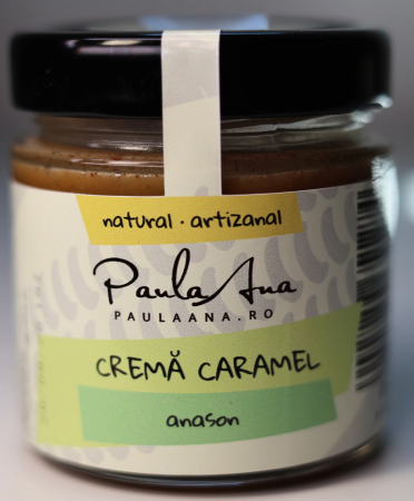 MIERE & DULCIURI NATURALE - Cremă caramel cu anason 250g – Cămara Ta
