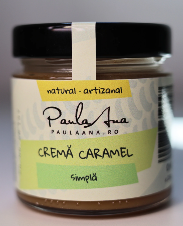 MIERE & DULCIURI NATURALE - Cremă caramel naturală 250g – Cămara Ta