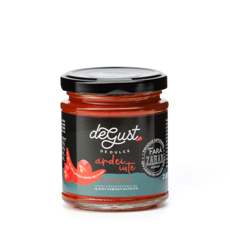 GEMURI & DULCETURI - dulceata-de-ardei-iute-fara-zahar-200g-degust