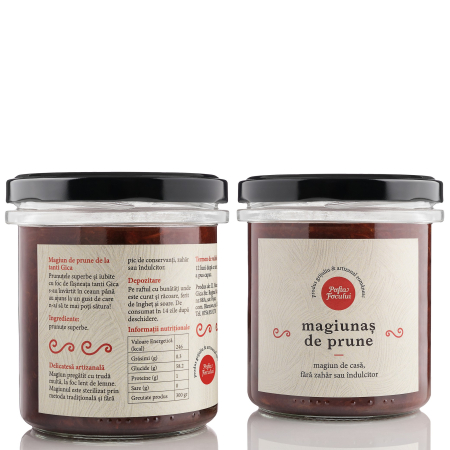 GEMURI & DULCETURI - magiun-de-prune-300g-pofta-focului