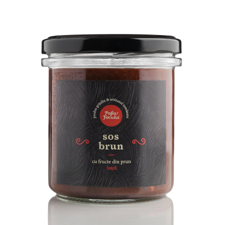 SOSURI & PASTE DE TOMATE - Sos barbecue din prune iuțel 300g – Cămara Ta