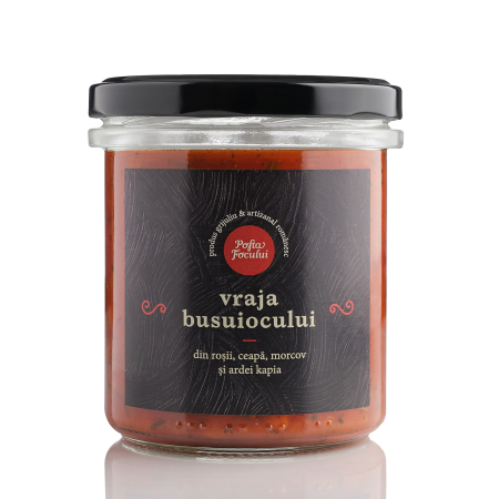 SOSURI & PASTE DE TOMATE - Sos de roșii cu ardei kapia și busuioc 300g – Cămara Ta