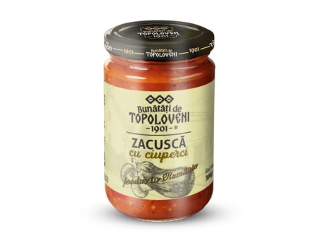 CONSERVE & MURATURI - zacusca-cu-ciuperci-300g-bunatati-de-topoloveni