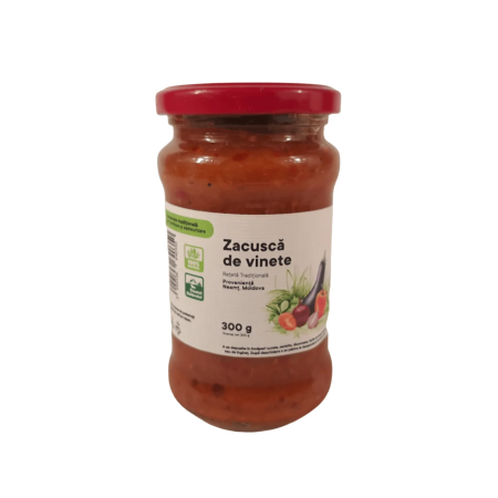 CONSERVE & MURATURI - Zacuscă de vinete – Învie Tradiția 300g