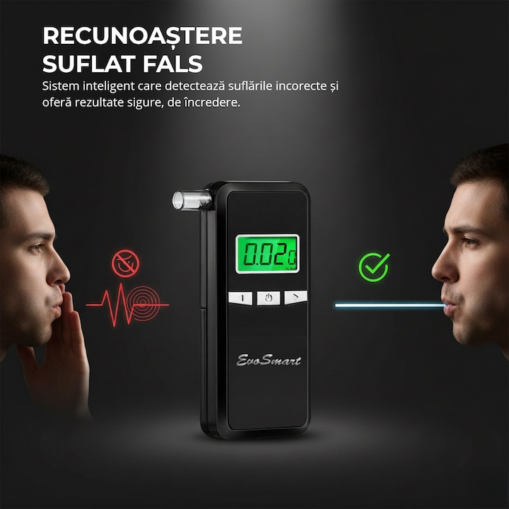Alcooltest digital EvoSmart AD80 cu cutie și 10 muștiucuri [7]
