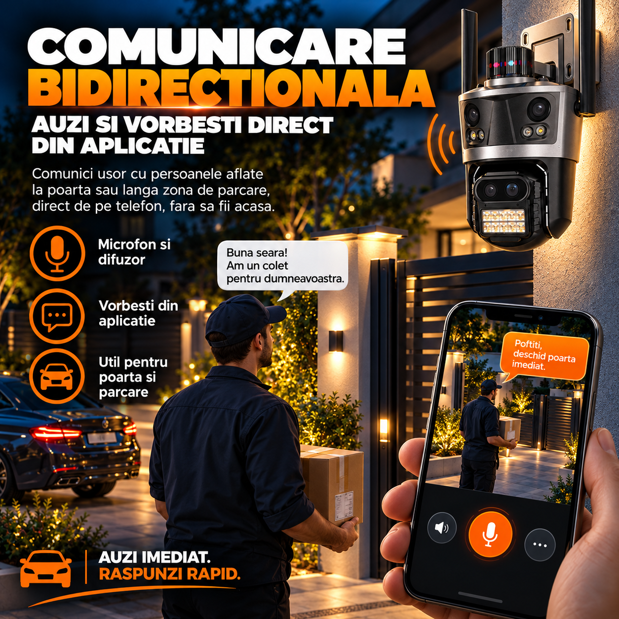 Camera De Supraveghere Wireless C4 Plus [6]