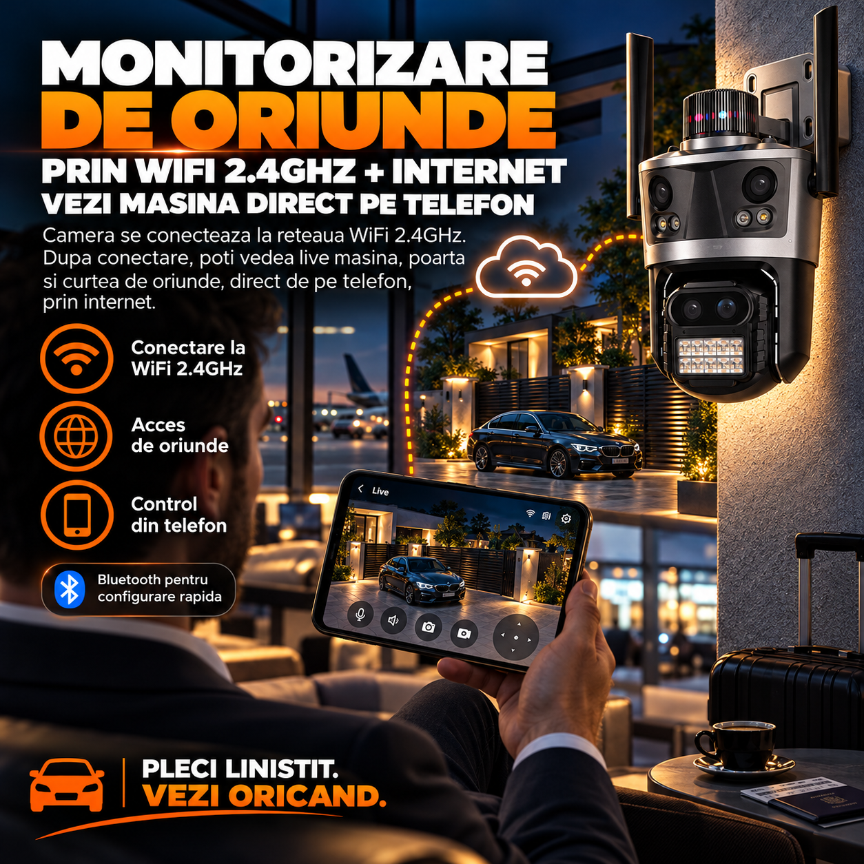 Camera De Supraveghere Wireless C4 Plus [2]