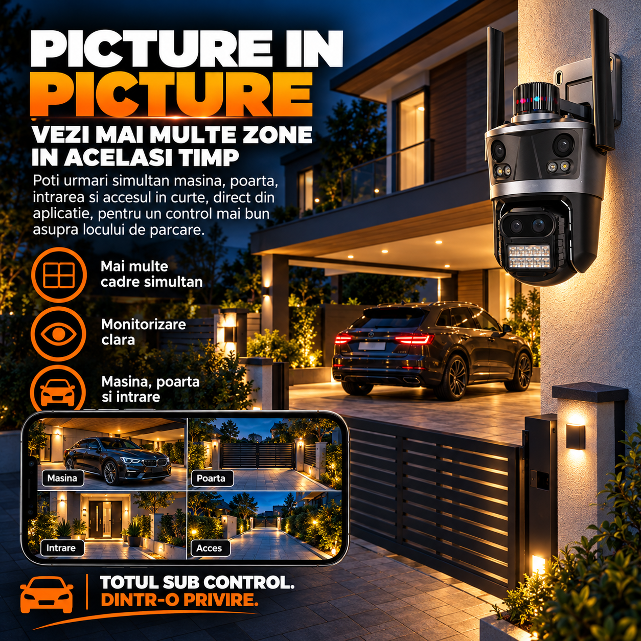 Camera De Supraveghere Wireless C4 Plus [7]